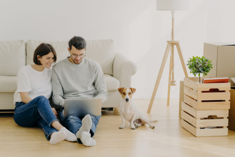 family couple relax during home renovation focuse 2022 05 03 22 39 42 utc